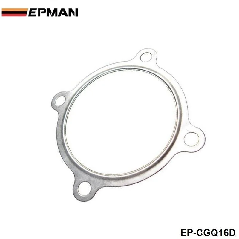 EPMAN 10PCS/LOT 3" 4 Bolt Turbo-Downpipe Iron Material Gasket Fits GT30 GT35 Turbochargers EP-CGQ16D