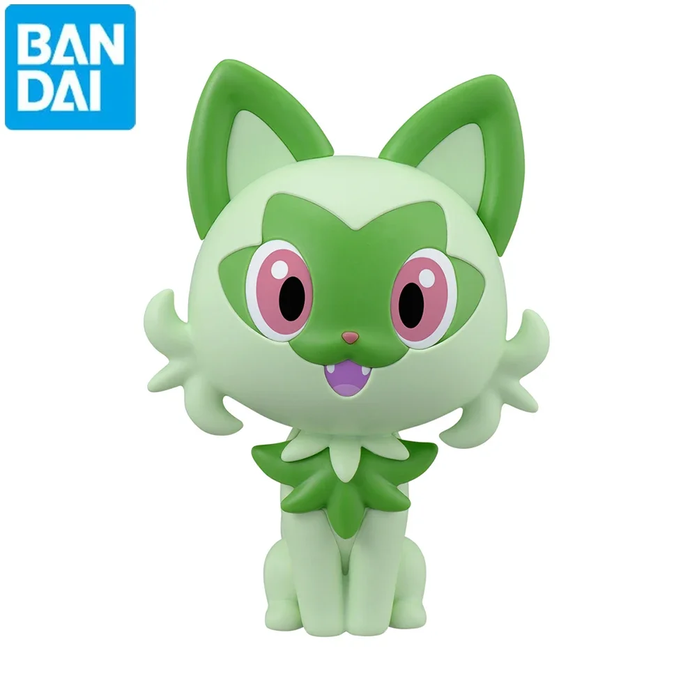 

Набор оригинальных моделей аниме Bandai Pokemon plmo, Quick 18 Sprigatito, коллекционная сборка, фигурки, модель, игрушки, игры, подарки, ПВХ