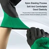 Non-Slip Protective Latex Gloves, Wear-resisting, Adhesive, Protective Gloves For Outdoor Labor Protection, Farm And Gardening 4