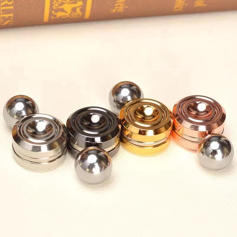 Bola giratoria magnética para niños y adultos, juguetes orbitales para Ansiedad, Antiestres, descompresión, 4 colores
