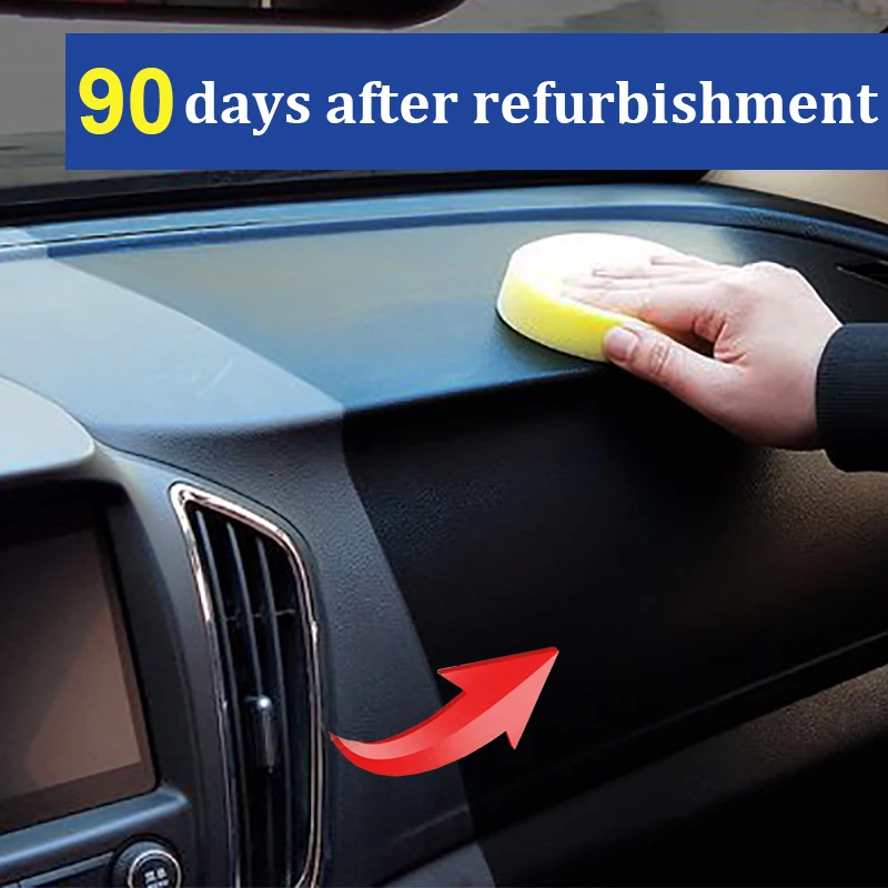 Car Plastic Restorer Back To Black Gloss Car Cleaning Products Plastic Leather Restore Auto Polish And Repair Coating Renovator 4