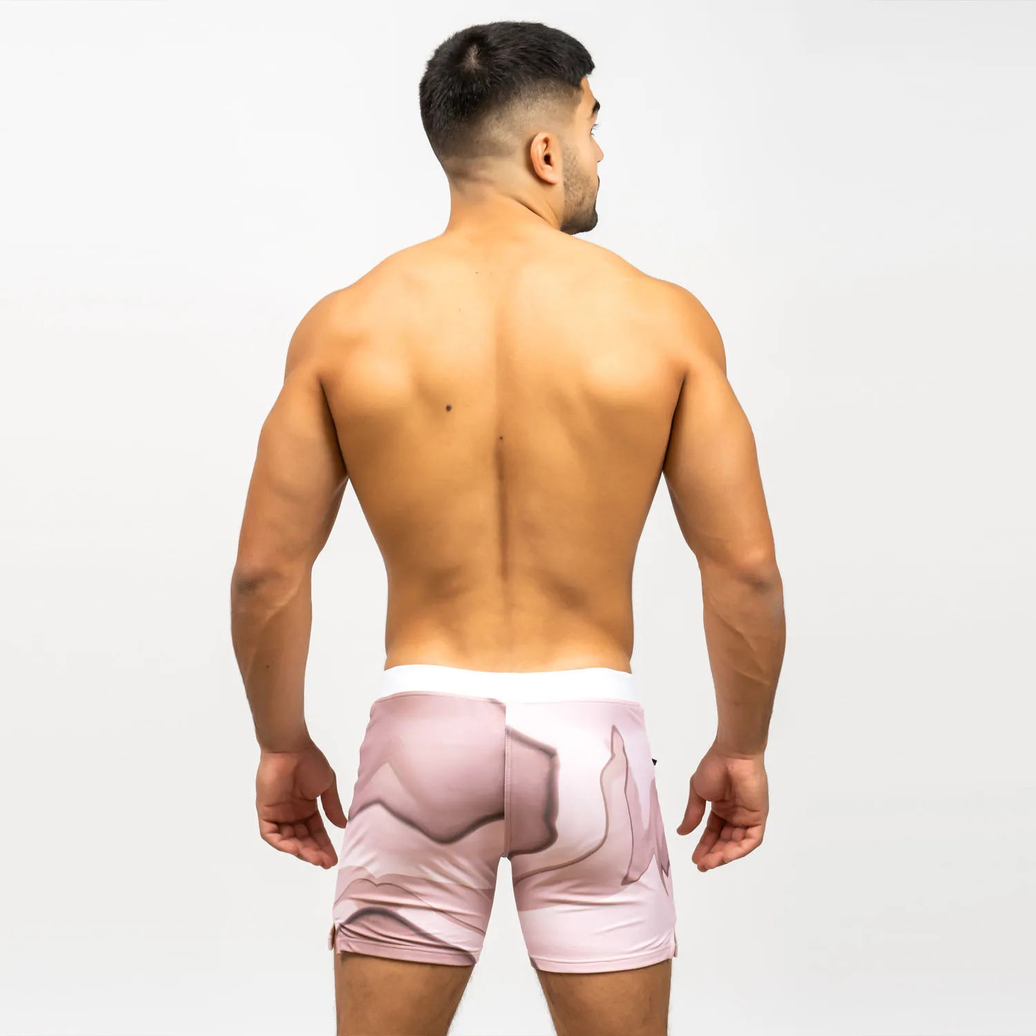 Taddlee Brand Men Swimwear Board Beach Shorts Basic Traditional High Rise Swimsuits Long Cut Boxer Trunks Plus Size XXL
