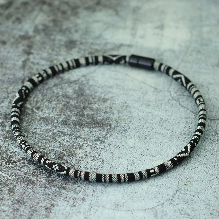 Bohemian Rope Necklace for Men 20 Inches