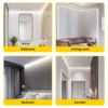 220V Waterproof LED Strip Light High Brightness 120LEDs/m For Home Decoration Kitchen Outdoor Garden LED Light With Switch 4