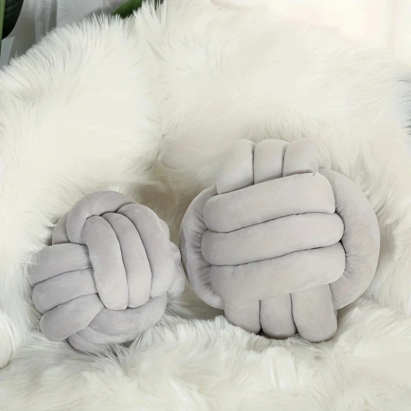 1pc-Knot Pillow, Pillow, Soft, for Bedroom, Sofa, Decoration