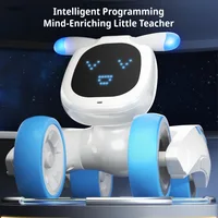 JJRC R28 RC Robot Smart Talking Puppy 2.4Ghz Walk & Dance Interactive Pet Program Robot Dog Voice Control Intelligent Gift Toy 1