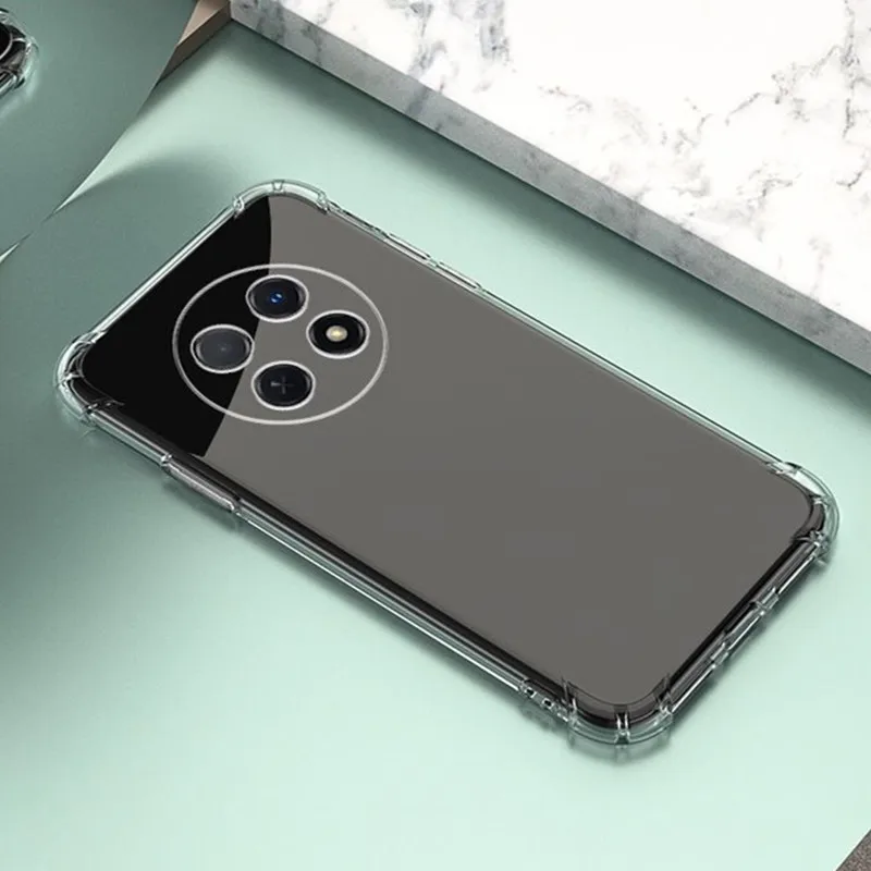 Transparent Shockproof TPU Protective Case