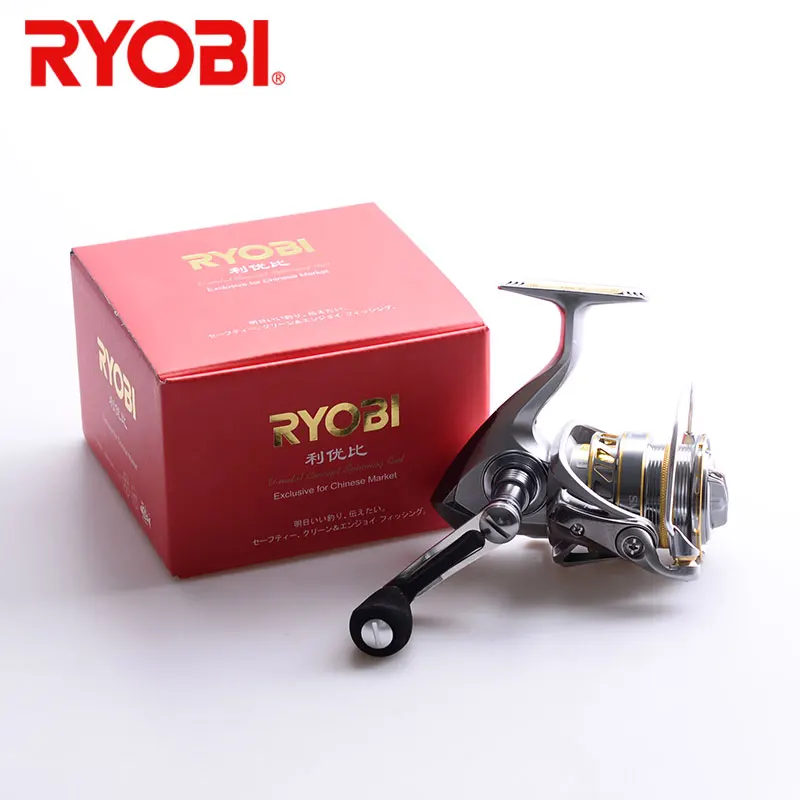 New RYOBI SMAP PRO Spinning Fishing Reels 1000-4000 6+1 Stainless BB Max  Drag 6KG/8KG Metal Spool Saltwater Reels FIshing Tackle