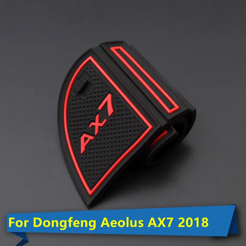 

Holders Non-slip Pad For Dongfeng Aeolus AX7 2018 Cup Cushion Groove Mat Lnterior Anti Slip Mat Car Accessories