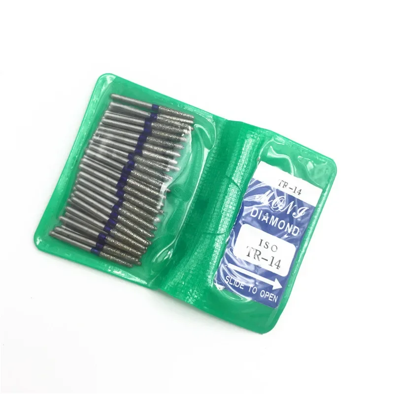 50pcs/bag Dental Diamond Polishing Burs High Speed Burs Teeth Polishing TR Series Dental Materials
