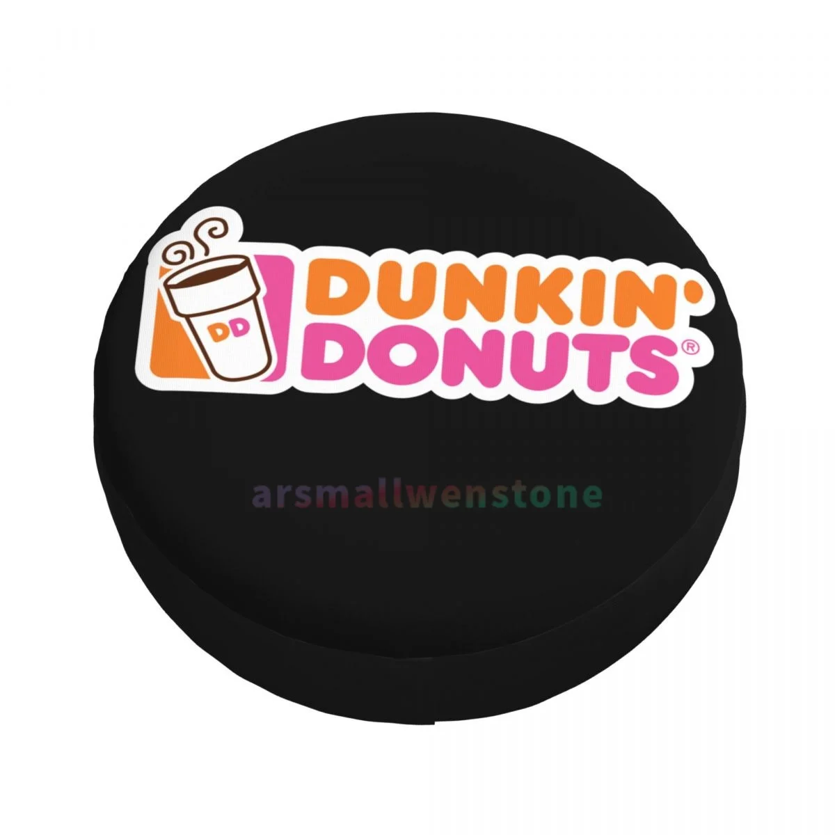 Dunkin Donuts Anti-UV Tire Cover for Trailer RV SUV, Waterproof Spare Tire Cover with Anti-Fouling Coating, 14-17 Inch