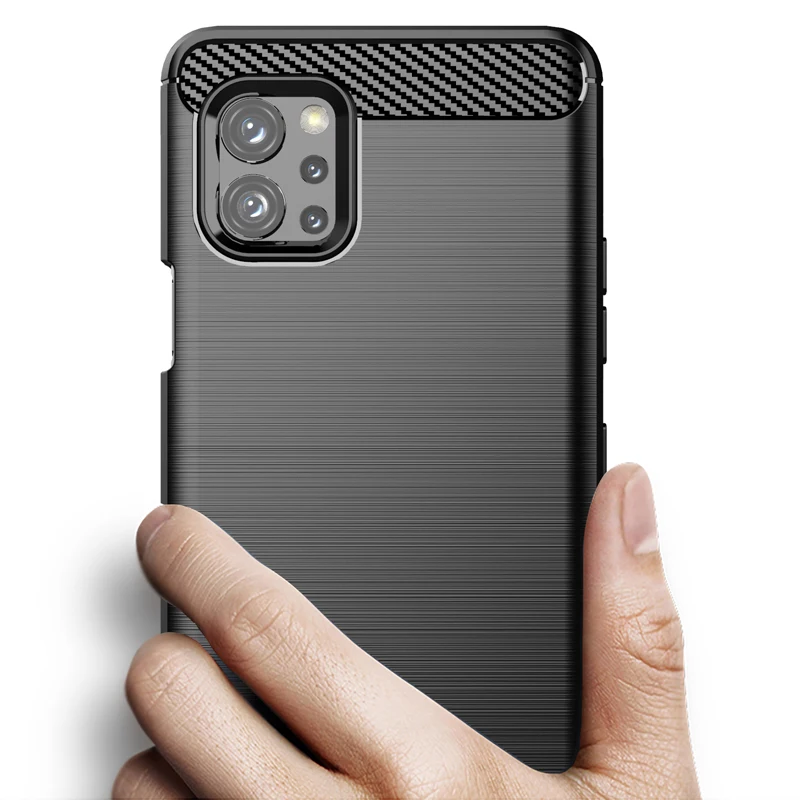 Luxurious Matte Silicone Phone Case - Soft Shockproof Carbon Fiber Protector