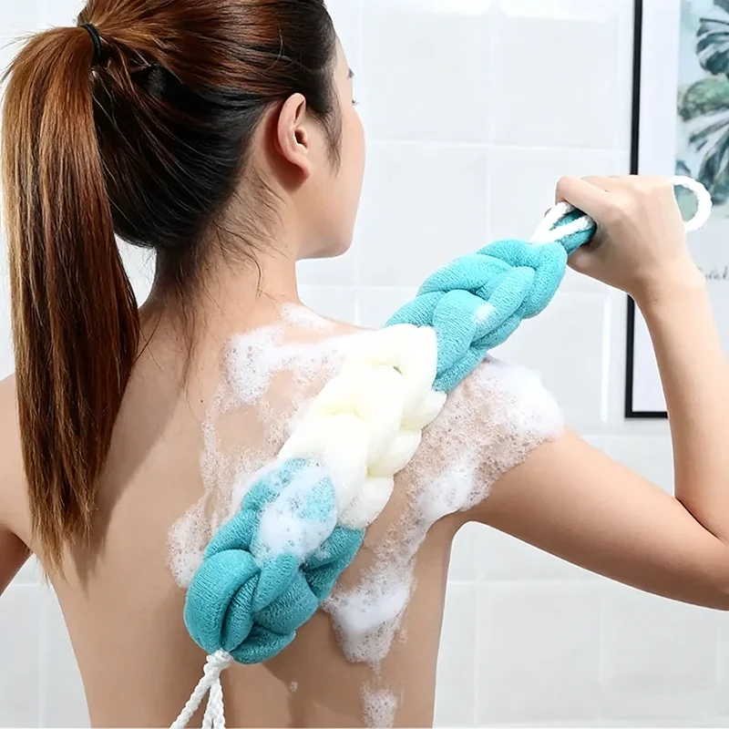 Vibrant Exfoliating Mesh Foam Bath Strips & Sponges