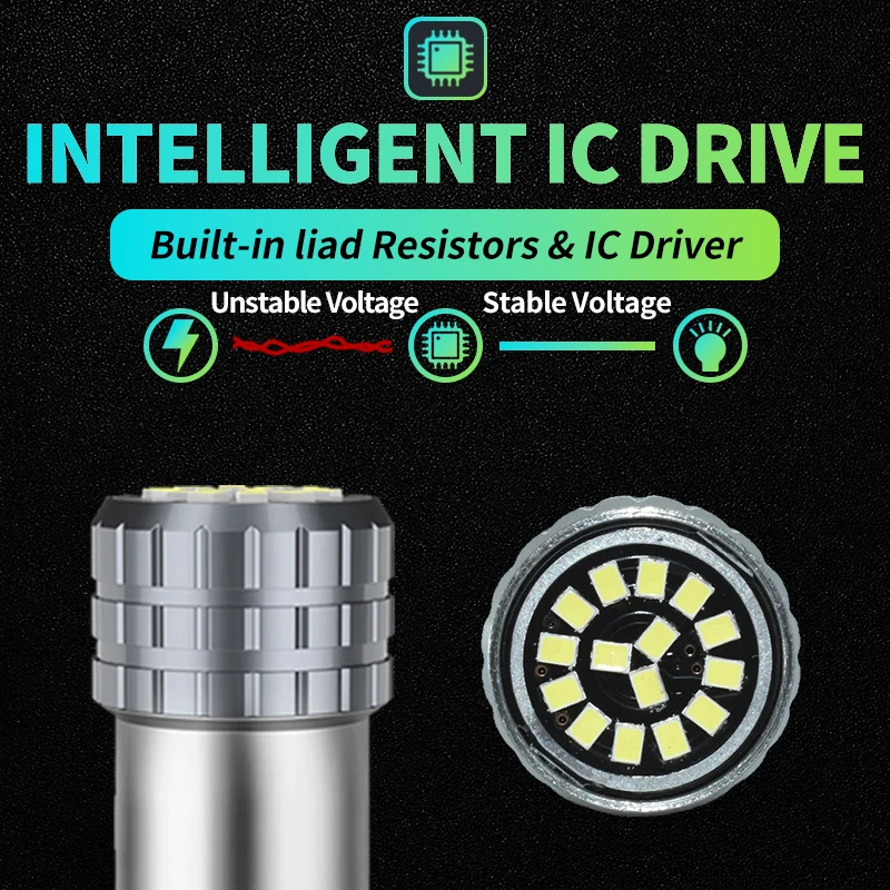 2Pcs 1156 BA15S BAU15S P21W PY21W BAY15D LED ���� 1157 P21 5W R5W 15SMD 2016 �ڵ��� ���� ���õ� ������ ���� 12V ��� 6000K