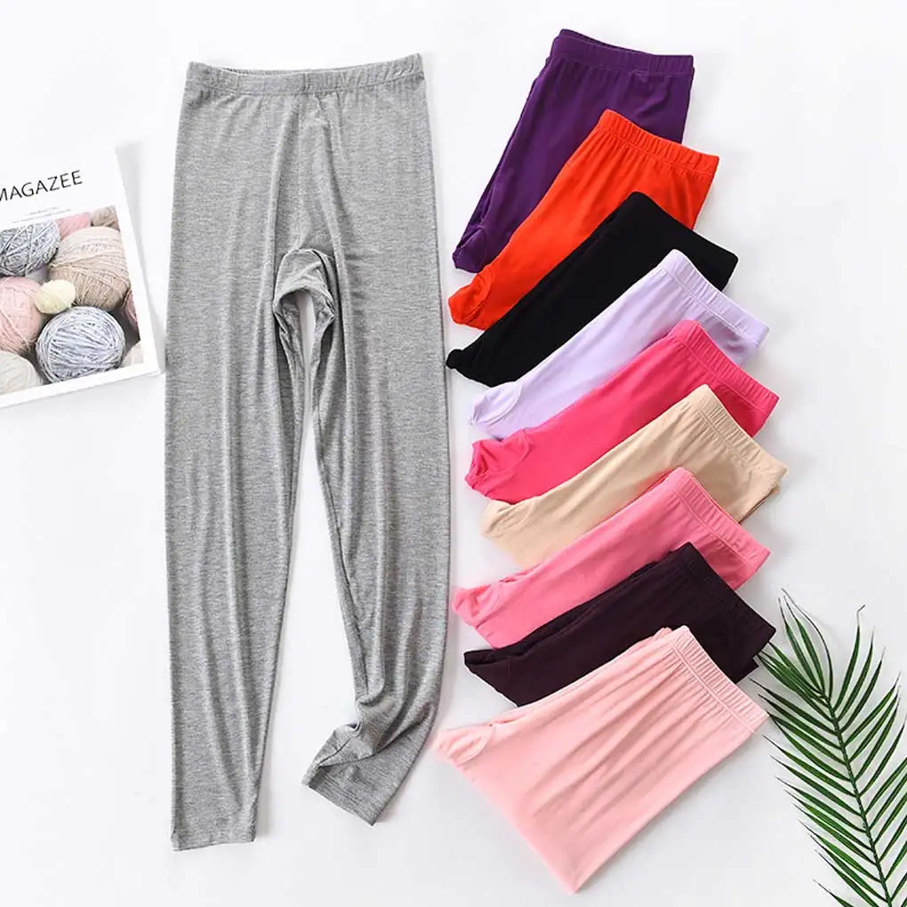 

Women Underwear Leggings Thermal Pants Autumn Bottom Baselayer Trousers