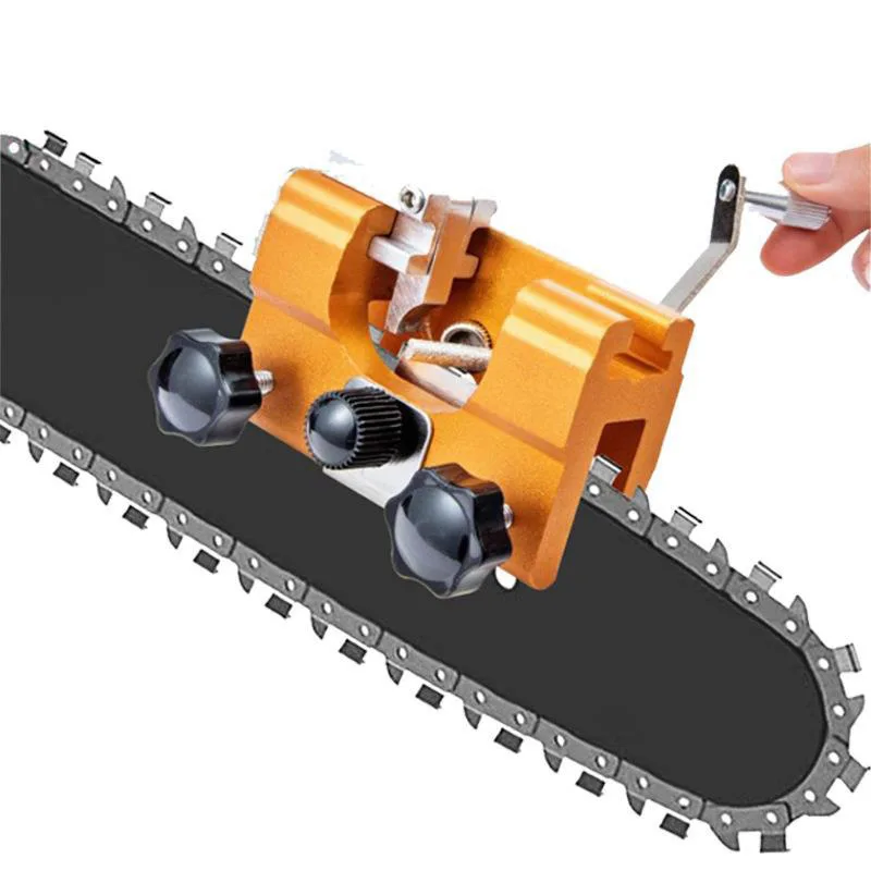 

Chainsaw Sharpener With Grinder Stones Chainsaw Chain Sharpening Jig Chain Saw Sharpen Tool For Most Chain Saws Electric Saws