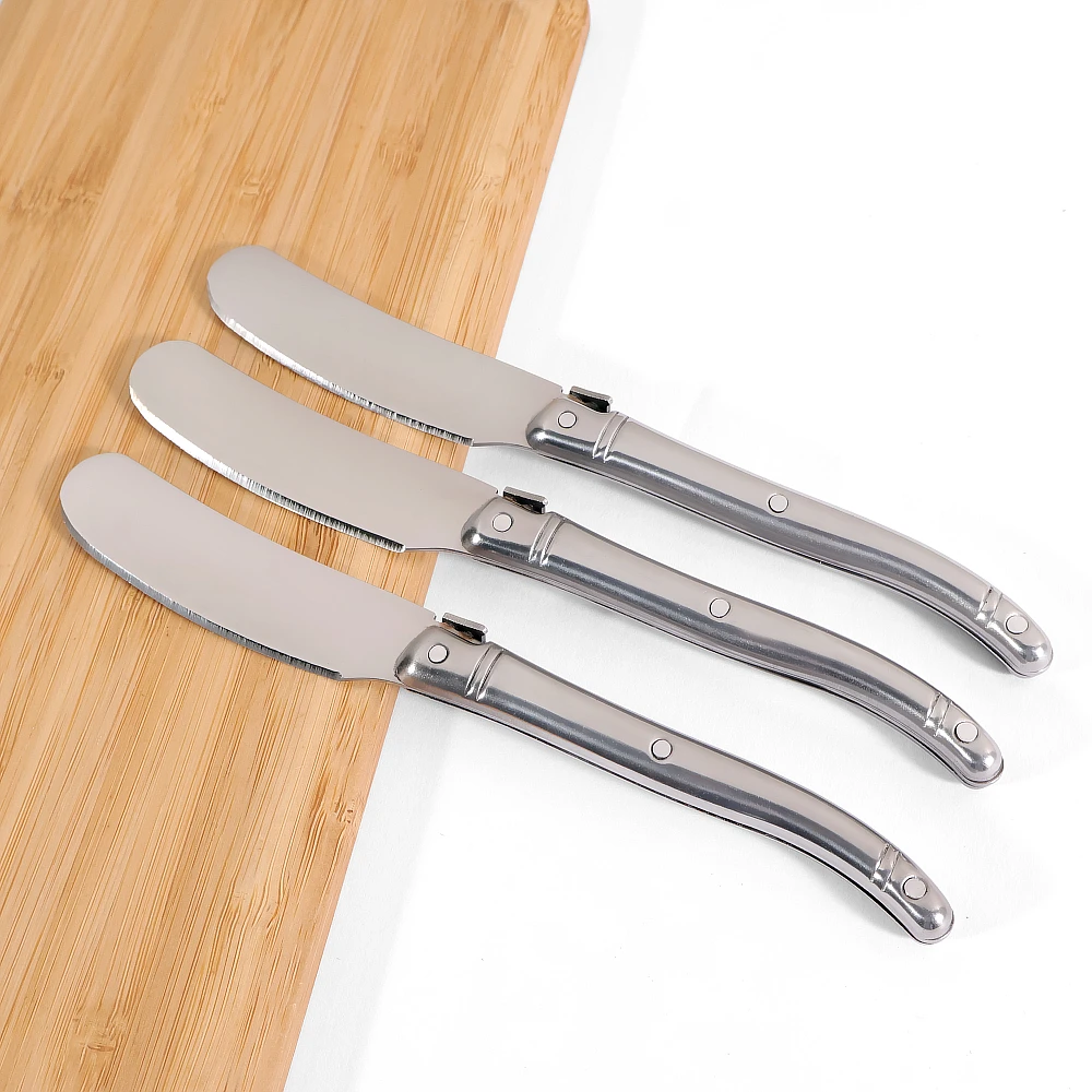 2/4/6piece Stainless Steel Cheese Jam Spreaders Cream Knives Butter Sauce Knife Butter Knives Cheese Tools