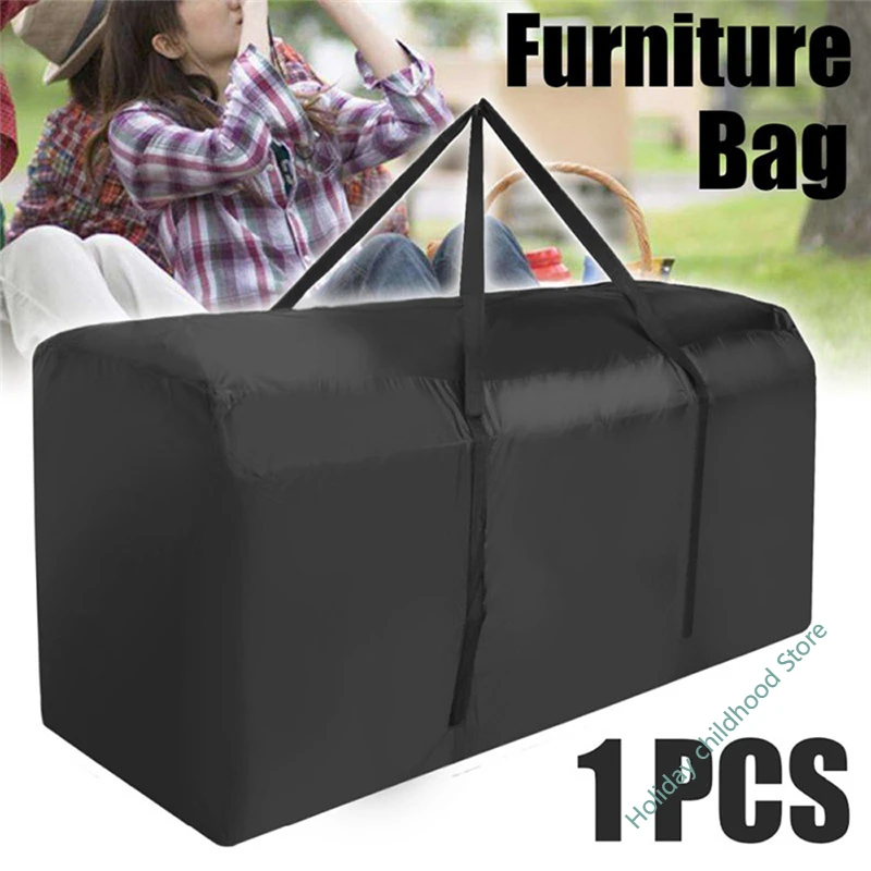 Canvas Tote Bags Large waterproof storage handbag cushion storage bag garden furniture outdoor large handbag bag with handle