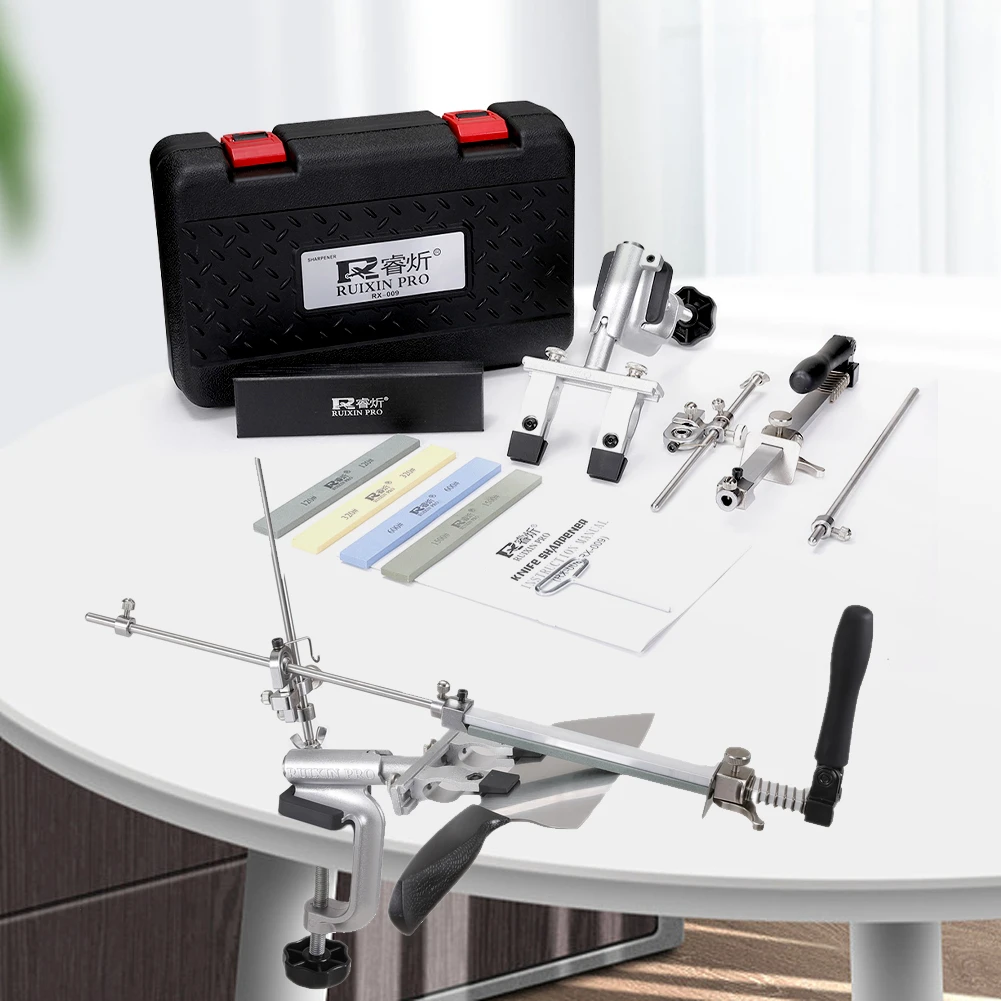 Ruixin Pro Rx009 Professional Knife Sharpener Kitchen Aluminium Fixed