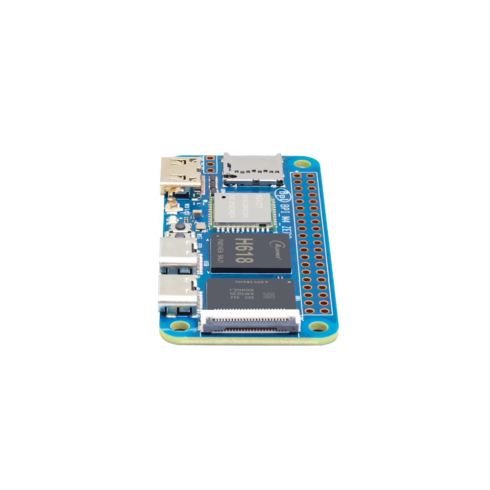 Banana Pi BPI-M4 ZERO Allwinner H618 Quad-core ARM Cortex&trade;-A53 Processor 2.4G/5G WIFI 4G LPDDR4 32G eMMC Single Board Computer
