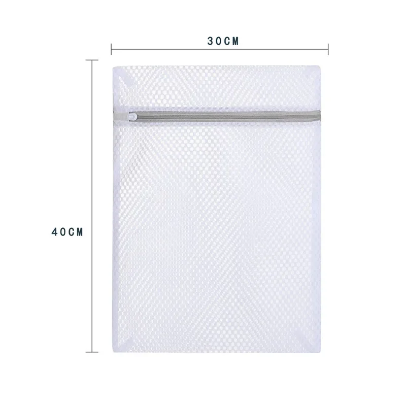 Set of 5 Durable Honeycomb Mesh Laundry Bags - Reusable and Versatile