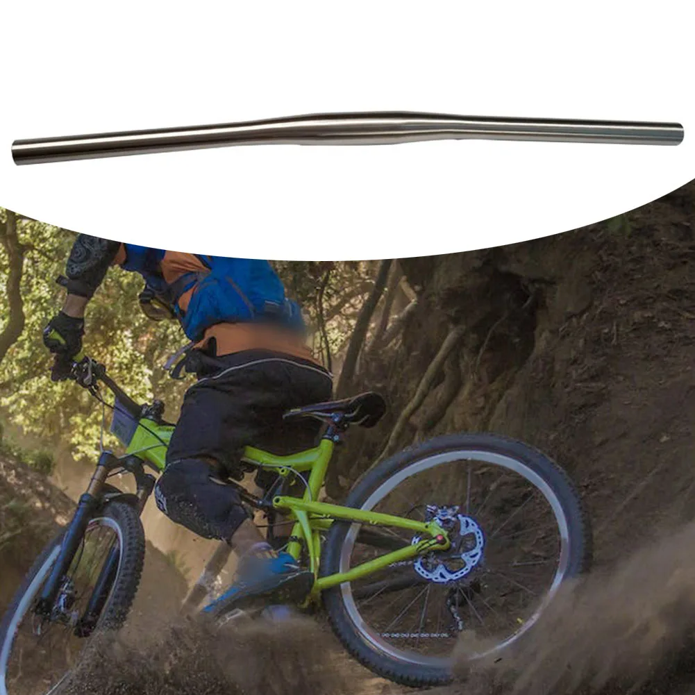 

1pc Handbar Ultralight Titanium Alloy Mountain/Road Bike Straight Handle Handlebar 25.4x350MM/31.8mmx580MM Bicycle Components