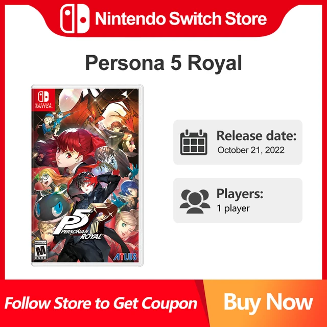 Persona 5 Royal Nintendo Switch Game Deals 100% Official Original Physical  Game Card RPG Genre for Switch OLED Lite Game Console - AliExpress