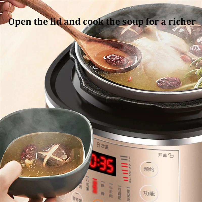 Household Electric Pressure Cooker Intelligent Multifunctional High Pressure Cooker Instant Pot Mini Rice Cooking Machine