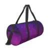 Gym Bag Glitter Ombre Print Sports Bag Gym Accessories Magical Purple Men's Oxford Printed Handbag Cute Training Fitness Bag 2