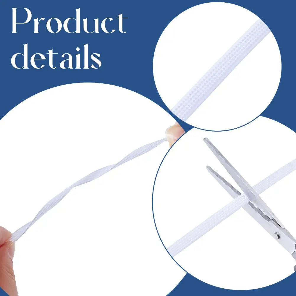 Polyester Boning 50Yards Plastic Corset Bone For Sewing Corsets Bridal Gowns Wedding Dress Dance Accessories