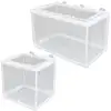 Breeder Box for Fish Tank Fish Incubator Mesh Box Juvenile Fish Separation Net with Suction Cups Fish Tank Incubator Mesh Box 1