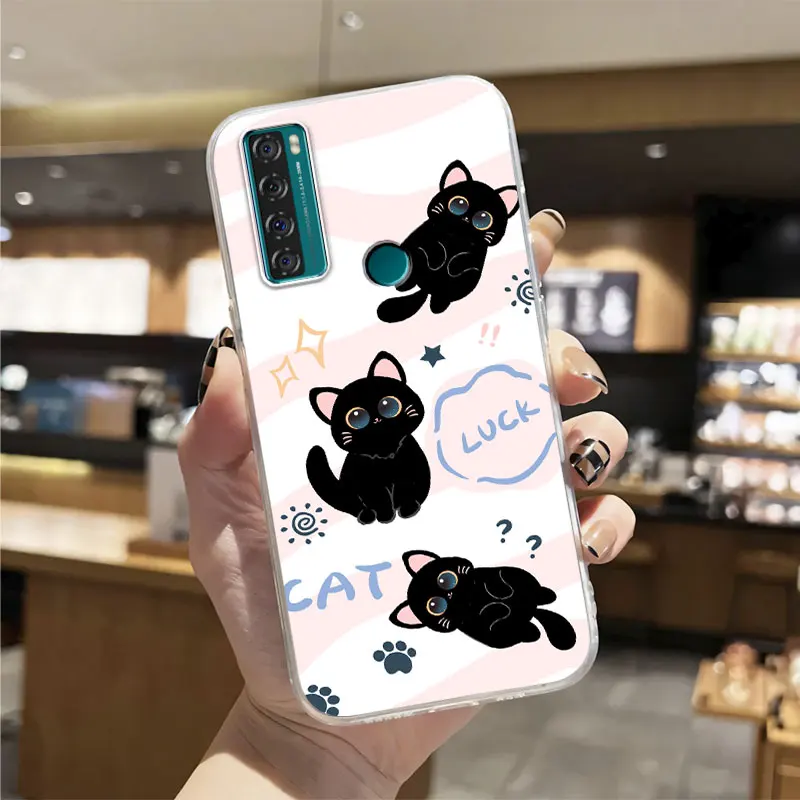 Transparent Shockproof Silicone Soft Phone Case