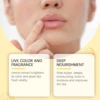 Lemon Ginger Lip Balm Turmeric Dark Melanin Remove Mask Gloss Oil Exfoliating Clean Improve Dullness Moisturizer Lip Balm Care 4