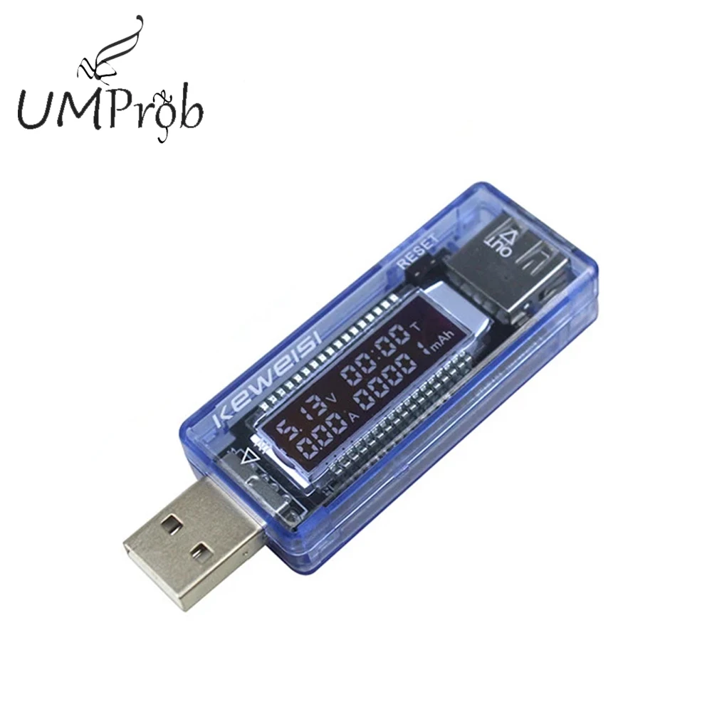 Tester Di Corrente E Tensione USB, Amperometro Di Tensione, Tester Di Tensione Con Display A Doppia Tabella - Foto 4