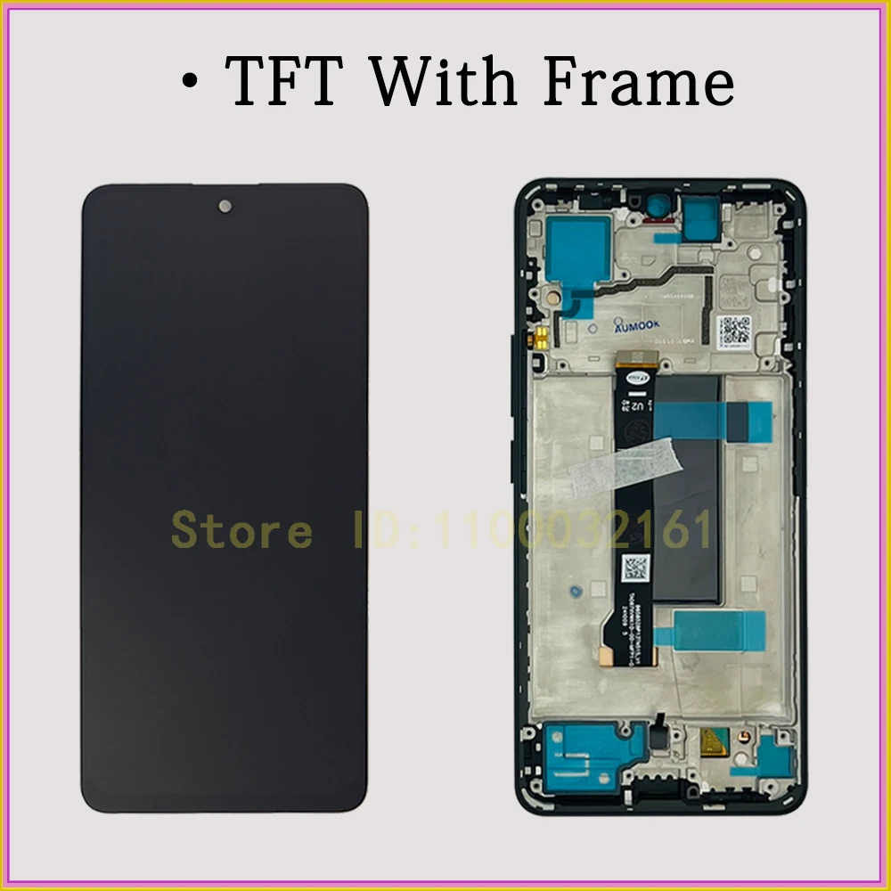 Écran LCD + Vitre Tactile Pour Poco X6 5G - 6.67 Pouces - Noir - NEUF Sous Blister