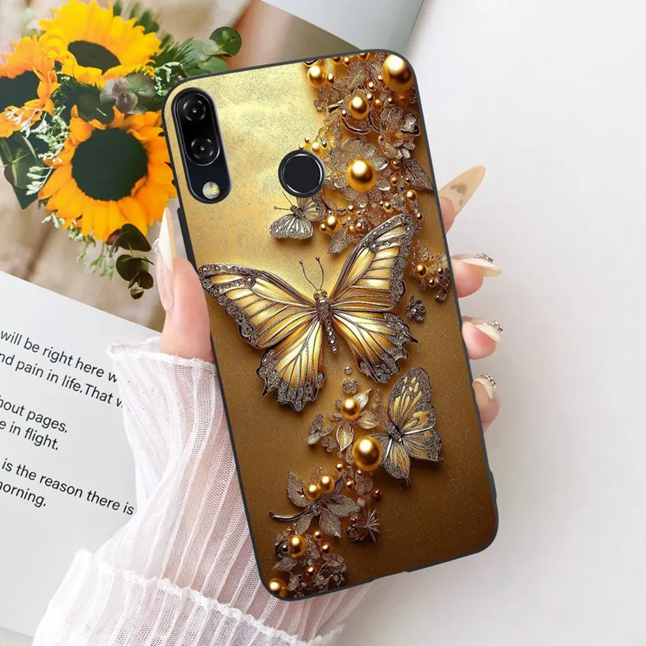Stylish Black Soft TPU Phone Case - Sleek Protective Cover