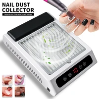 Professional Nail Dust Collector Powerful Nails Dust Extractor Low Noise Nail Art Tool Nail Vacuum Cleaner Salon Equipment