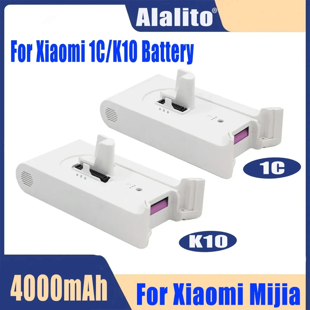 

【New】3500mAh / 4000mAh 25.2V replacement battery pack for XiaoMi 1C / K10 handheld wireless dust collector spare parts