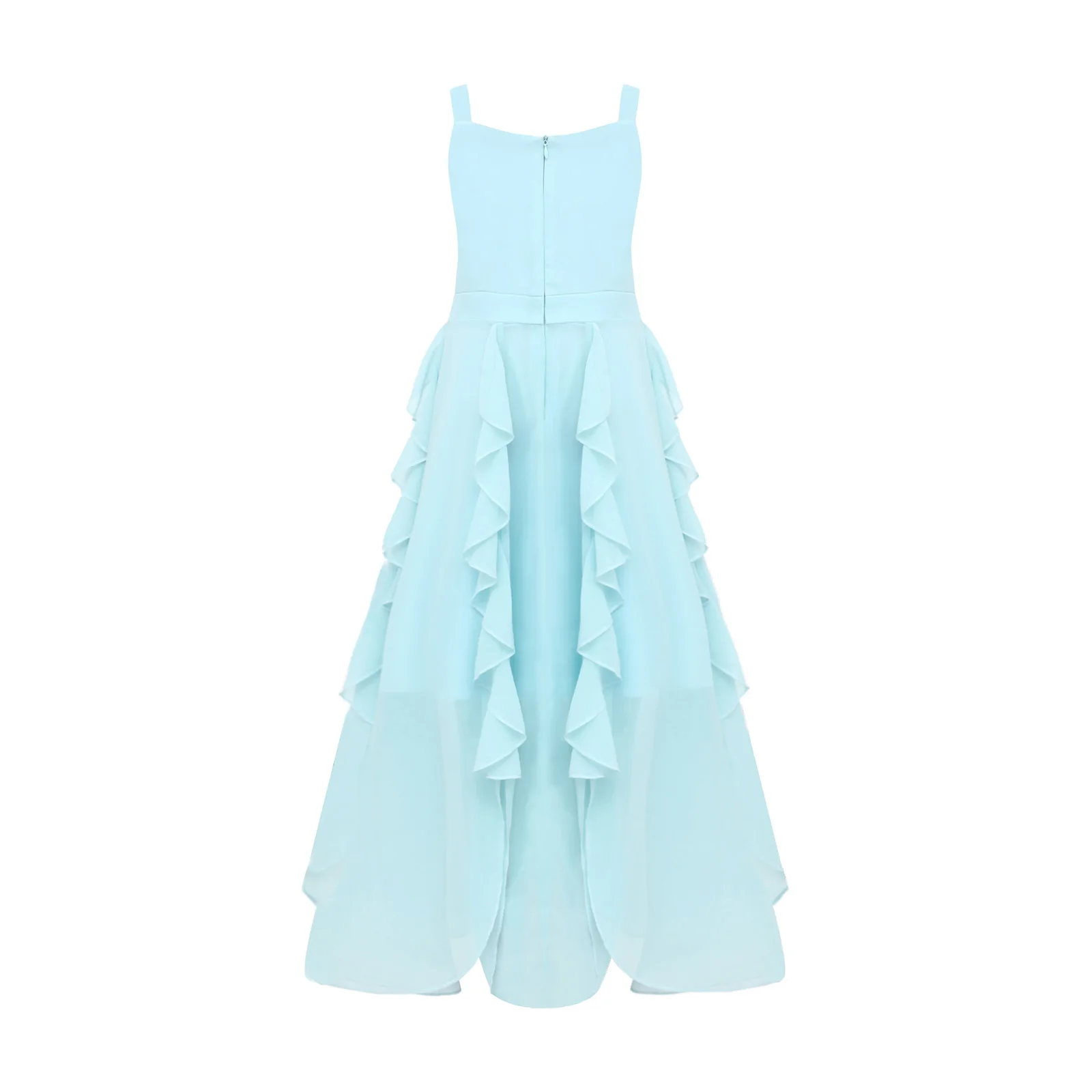 Girls Dresses Children Formal Wedding Party Pageant Gown for Special Occasions Graduation Ceremony Dress Flower Girl Clothes - 3