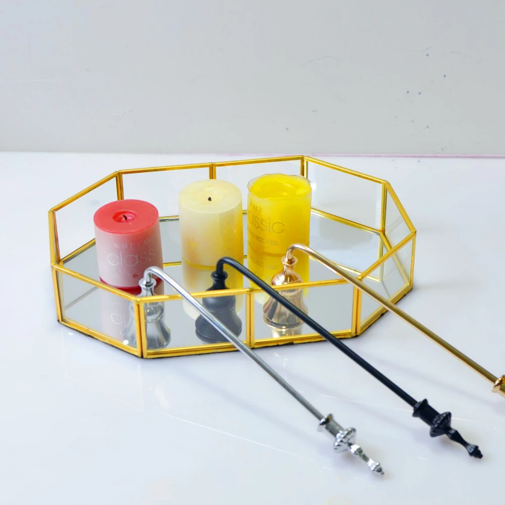 Bell Candle Wick Snuffer Candlestick Holder Candle Accessories Extinguishing Tool Incense Jar Supplies Long Handle Metal Snuffer