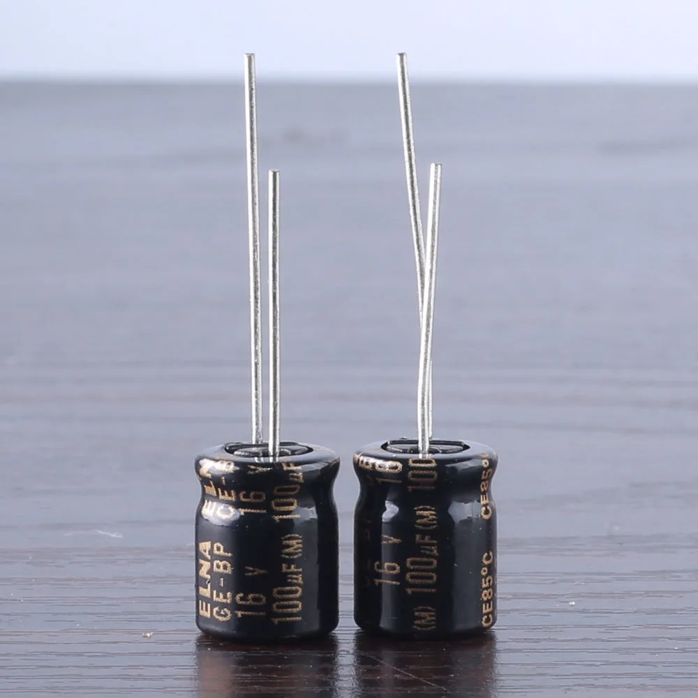 

5 шт., встроенные двухполярные конденсаторы серии 100uf 16V 100mfd Audio