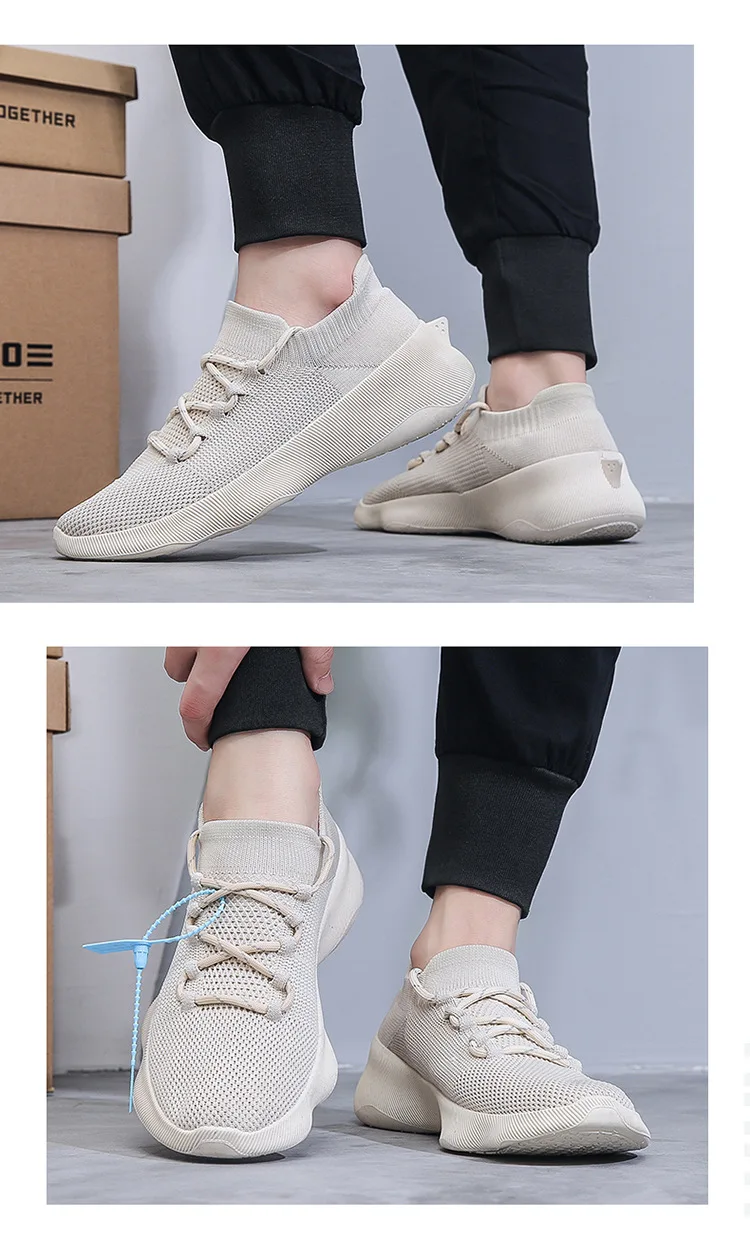 2022 New Women Chunky Sneakers Spring Summer Air Knit Mesh Casual Sport Running Shoes Street Plus Size GYM Shoes