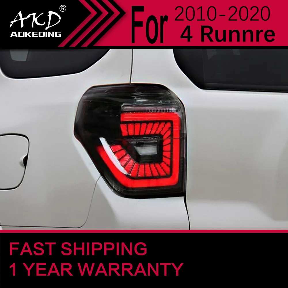 

Car Lights for Toyota 4Runner LED Tail Light 2010-20214 Runner Rear Stop Lamp Brake Signal DRL Reverse Automotive Accessories