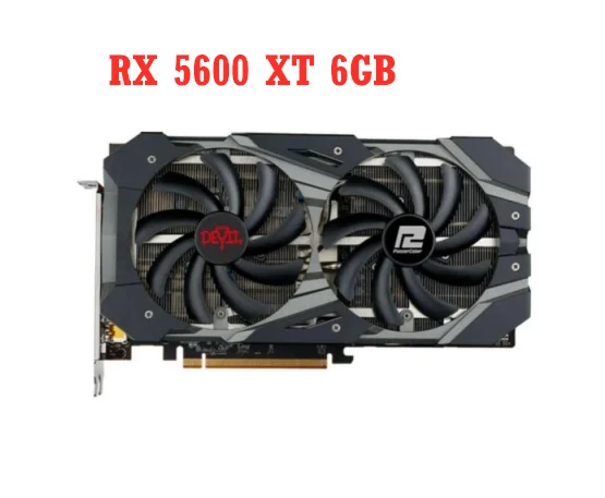 Powercolor Rx 5600 Xt 6Gb Gddr6 192Bit Rx 5600 Xt 6Gb Gddr6 Schede Grafiche Amd Rx 5600 Xt 6Gb Usate