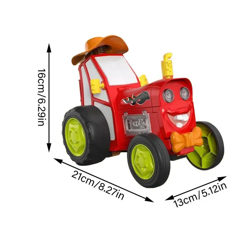 Jumping Dancing Car Toy Rechargeable RC Car With Music And Light Fast Stunt RC Car Crazy Jumping Dancing Car Toy For Kids Age 3 6