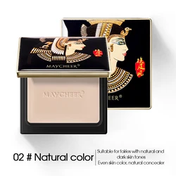 Egyptian-Inspired Long-Lasting Oil Control Waterproof Concealer Powder, White, Moisturizing Finish (02)