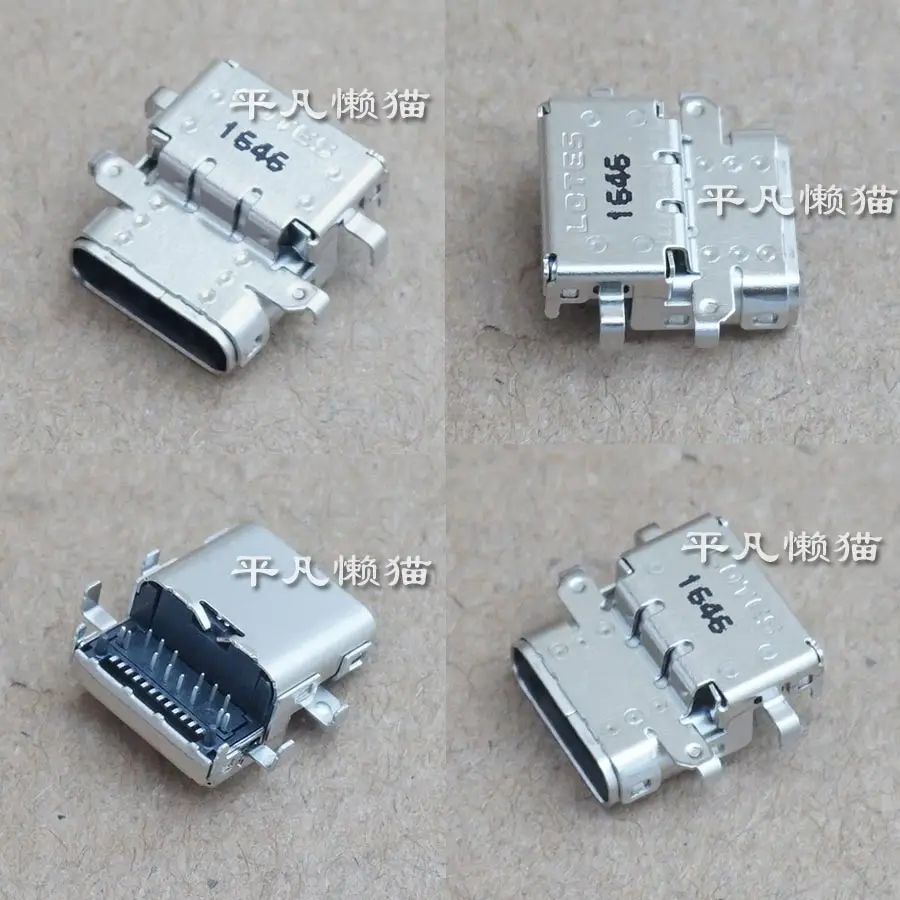 

Free Shipping for Lenovo For ASUS Notebook Type-C 24-Pin Usb3.1 Power Interface Charging Plug Tail Plug