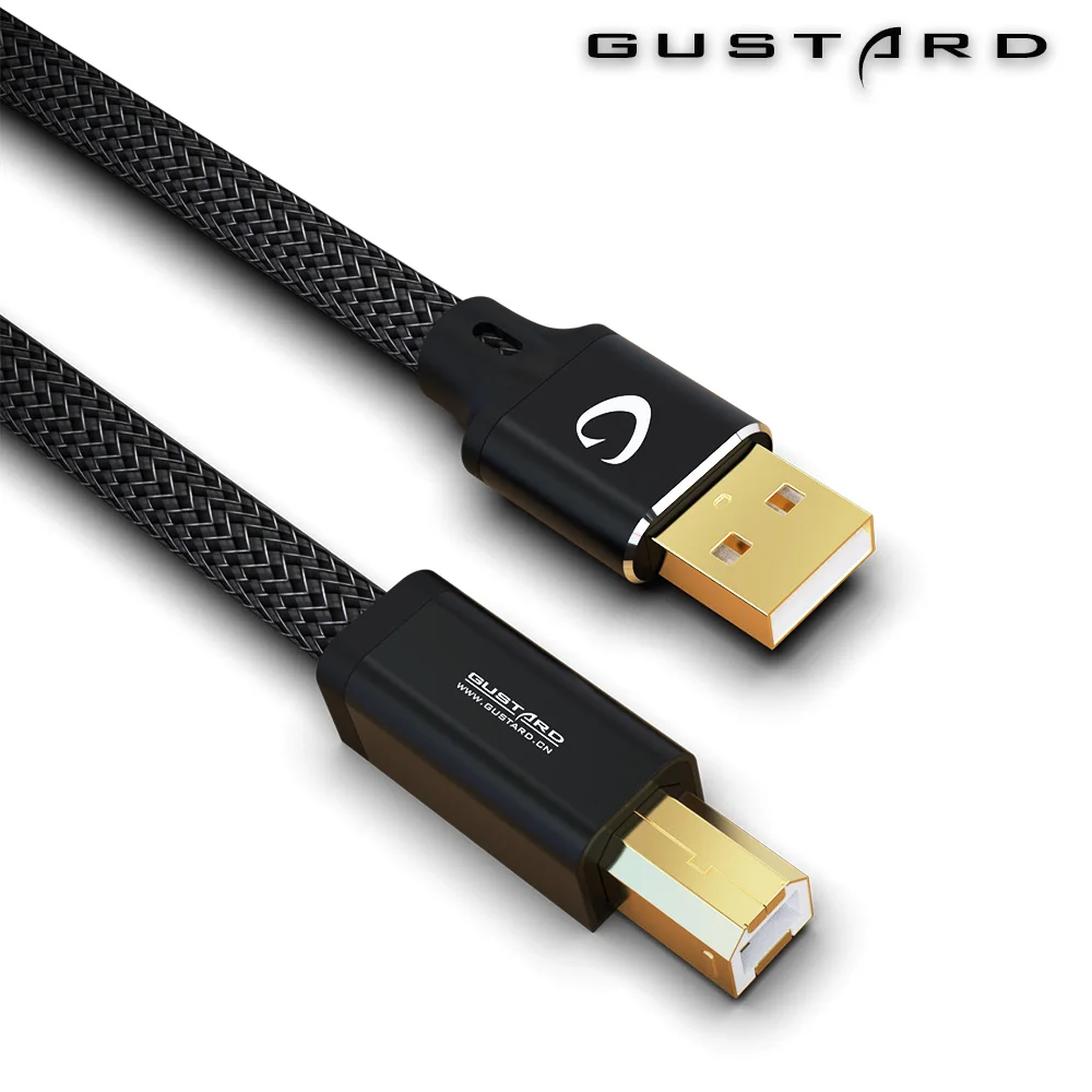 

USB-кабель Gustard № 3, USB линия, Hi-Fi декодирование, ЦАП, кабель передачи данных типа А на тип в, кабель