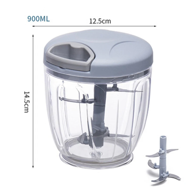 Manual Food Chopper Food Processor Vegetable Fruits Meat Cutter Shredder  Garlic Onion Chopper Gadgets for Men Kitchen Gadgets - AliExpress