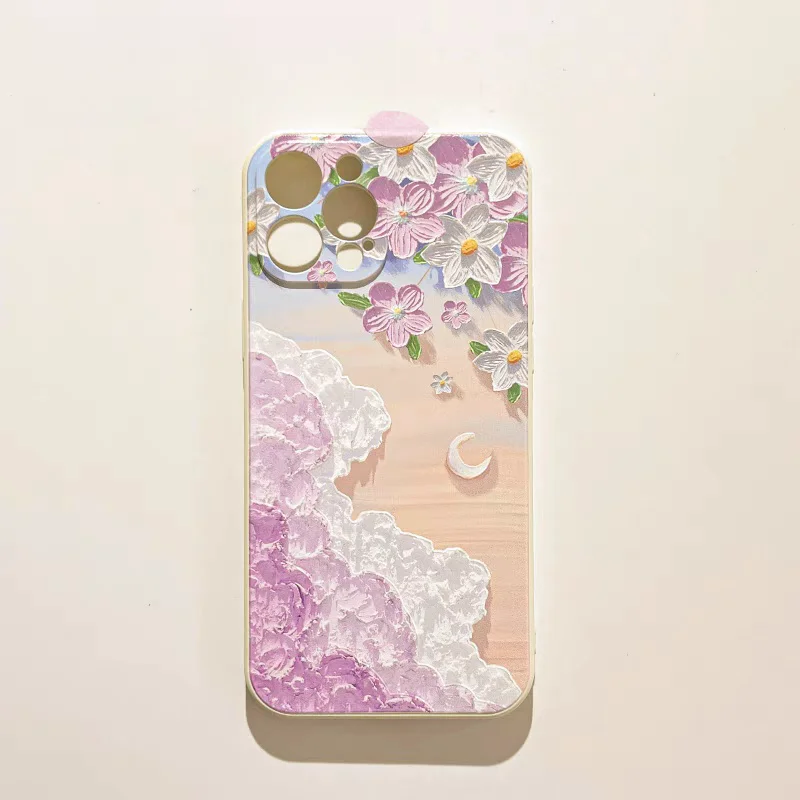 Fresh Small Floral Shockproof Soft Flower Phone Case Cover